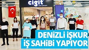 Denizli İŞKUR’la iş sahibi oldular
