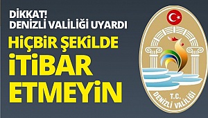 Dolandırıcılara dikkat