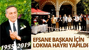 Efsane Başkan Ali İpek unutulmadı