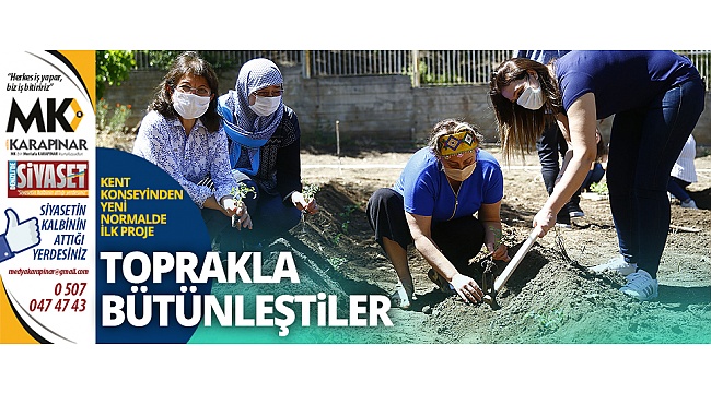 Kent Konseyinden yeni normalde ilk proje hobi bahçesi