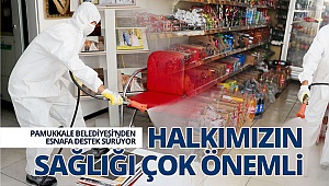 Pamukkale Belediyesi’nden esnafa destek sürüyor