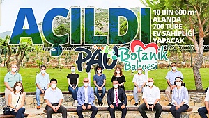 PAÜ Botanik Bahçesi Ziyarete Açıldı