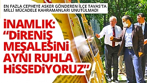 Tavas'ta Milli Mücadele Kahramanları unutulmadı