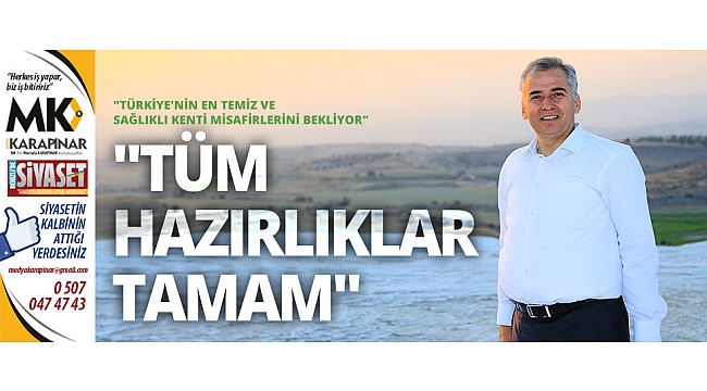 Türkiye'nin en temiz ve sağlıklı kenti misafirlerini bekliyor