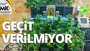 Uyuşturucuya geçit verilmiyor