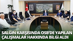 Vali Karahan, Denizli OSB’yi ziyaret etti