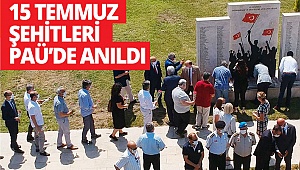 15 Temmuz Şehitleri PAÜ’de anıldı