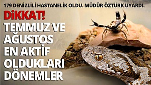 179 Denizlili hastanelik oldu, müdür Öztürk uyardı