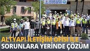 Altyapı İletişim Ofisi ile sorunlara yerinde çözüm