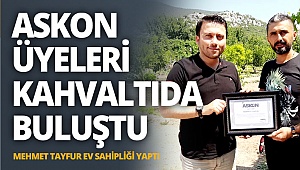 ASKON üyeleri kahvaltıda buluştu