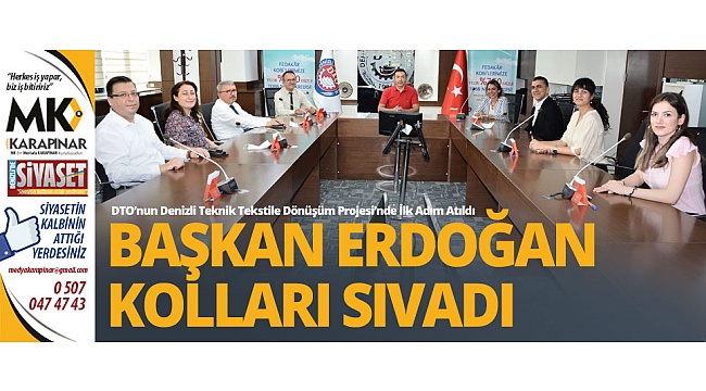 Başkan Erdoğan: Adım adım Teknik Tekstil Merkezi’ne doğru ilerliyoruz