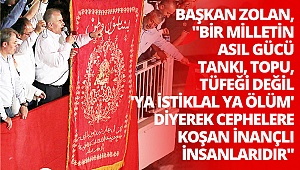 Başkan Osman Zolan'dan 15 Temmuz mesajı