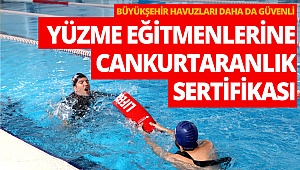 Büyükşehir havuzları daha da güvenli