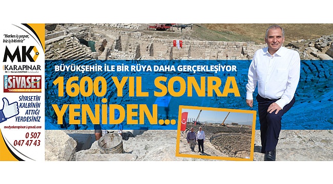 Büyükşehir ile bir rüya daha gerçekleşiyor