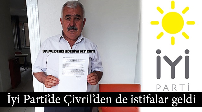 Çivril'den de istifalar geldi