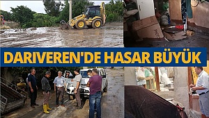 Darıveren'de hasar büyük
