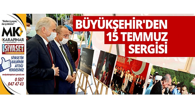 Denizli 15 Temmuz'u anıyor
