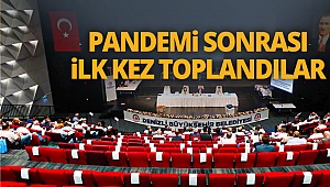 Denizli Büyükşehir Belediye Meclisi pandemi sonrası ilk kez toplandı
