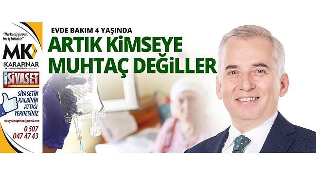 Evde bakım 4 yaşında