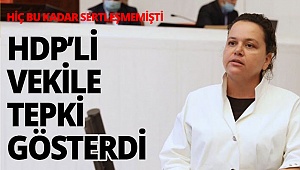 HDP’li vekile tepki gösterdi