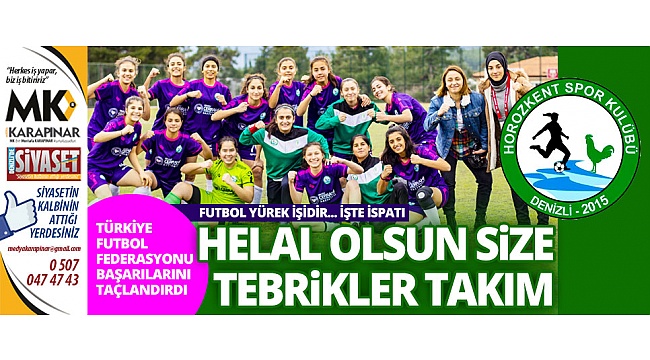 Horozkentspor resmen 2. Lig’de