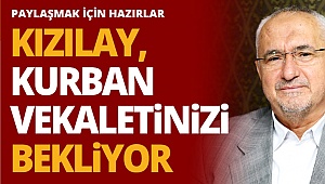 Kızılay, kurban vekaletinizi bekliyor