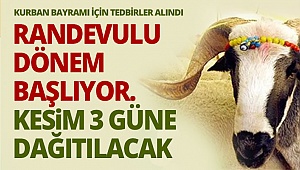 Kurban Bayramı için tedbirler alındı