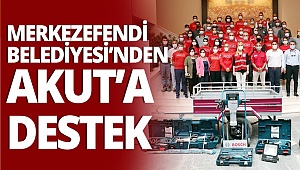 Merkezefendi Belediyesi’nden AKUT’a destek