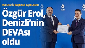 Özgür Erol, Denizli'nin DEVAsı oldu