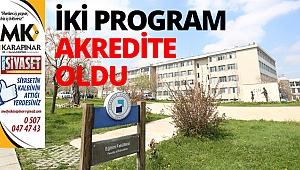 PAÜ Eğitim Fakültesinde iki program akredite oldu