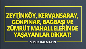 Susuz kalmayın