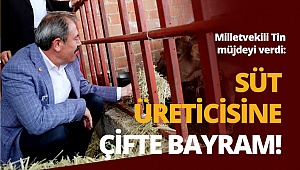 Süt üreticisine çifte bayram!