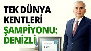 Tek Dünya Kentleri Şampiyonu: Denizli