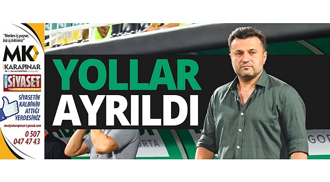 Uygun’la yollar ayrıldı