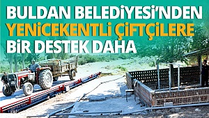 Yenicekentli çiftçilere bir destek daha