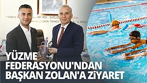 Yüzme Federasyonu'ndan Başkan Zolan'a ziyaret