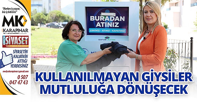 200 noktaya ‘Giysi Kumbarası’ yerleştirildi.