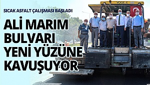 Ali Marım Bulvarı yeni yüzüne kavuşuyor