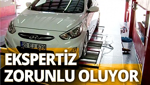 Araçlar satılmadan ekspertize gidecek 