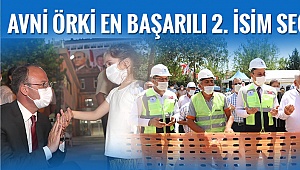 Avni Örki en başarılı 2. isim seçildi