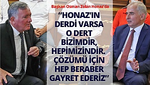 Başkan Osman Zolan Honaz'da