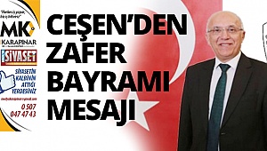 Ceşen’den Zafer Bayramı mesajı