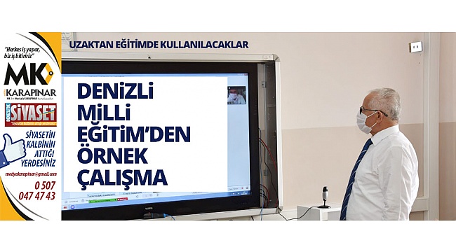 Denizli Milli Eğitim’den örnek çalışma