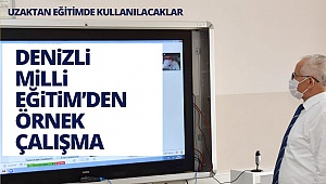 Denizli Milli Eğitim’den örnek çalışma