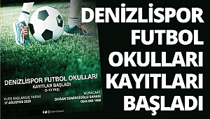 Denizlispor Futbol Okulları kayıtları başladı