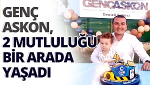 Genç ASKON, 2 mutluluğu bir araya yaşadı