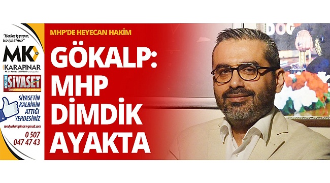 Gökalp: MHP dimdik ayakta