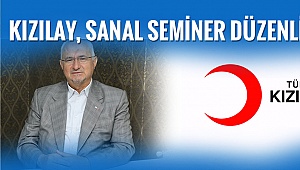 Kızılay'ın sanal semineri saat 21.00'de başlıyor