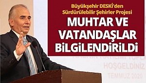 Muhtar ve vatandaşlar bilgilendirildi