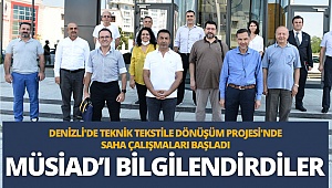MÜSİAD’ı bilgilendirdiler